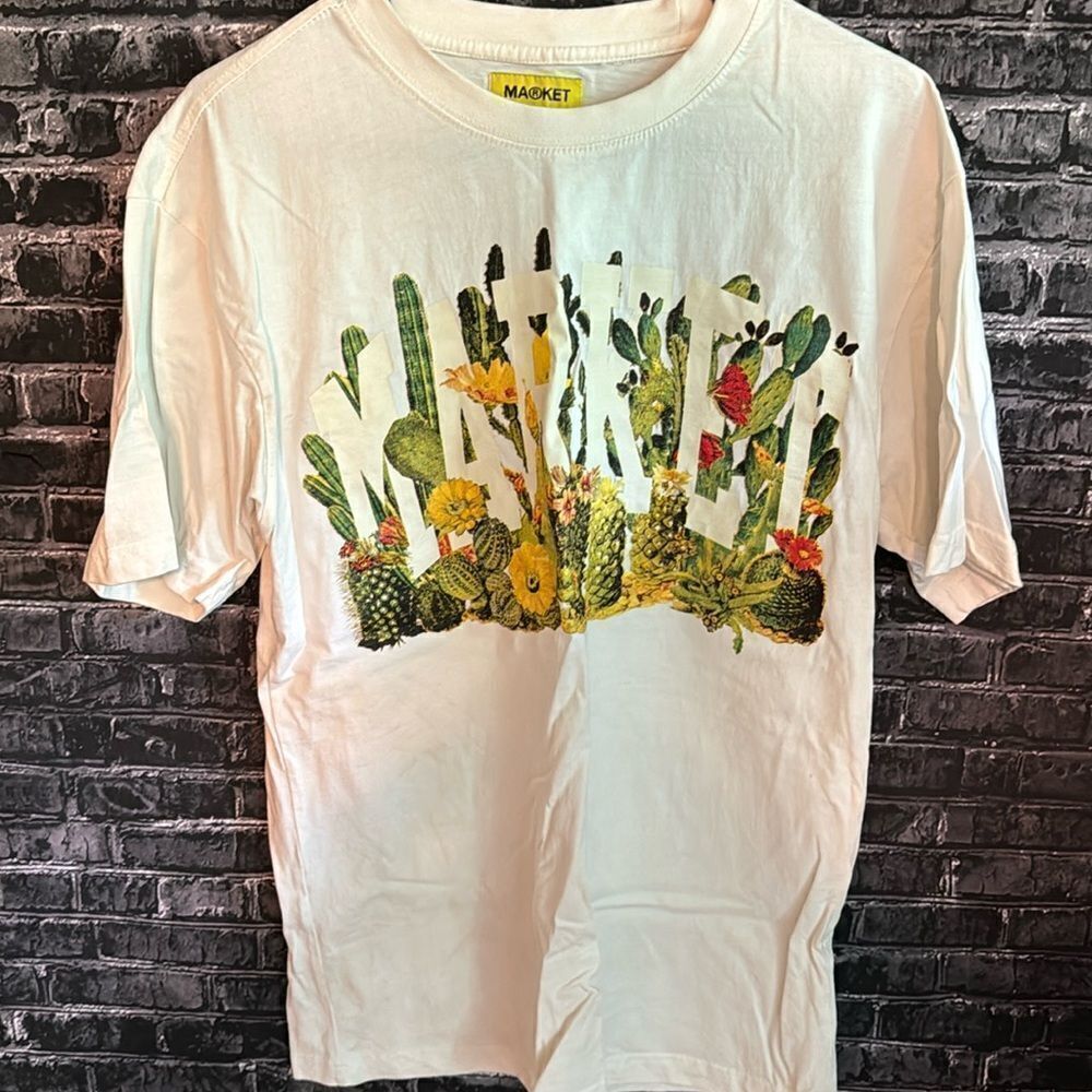 CHINATOWN MARKET CACTUS ARC T-SHIRT SIZE Medium EUC